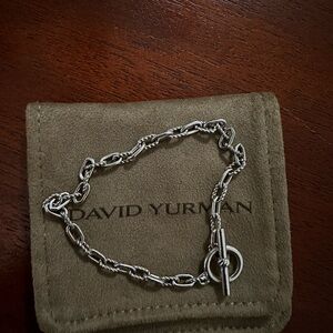 David Yurman Silver Link Charm